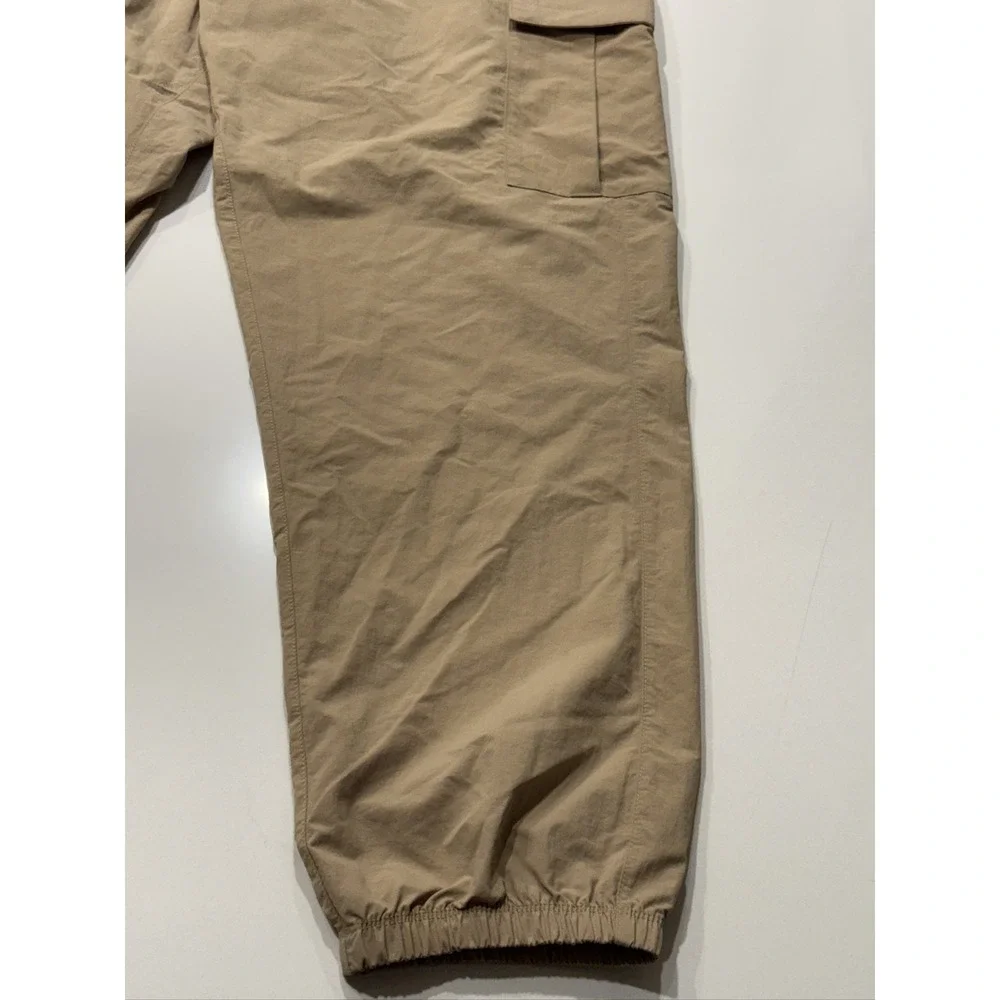 Nike Club Woven Cargo Pants HJ1990-297 Men's L Beige Lightweight Tapered